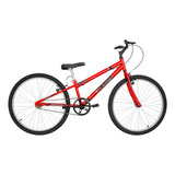 Bicicleta Rebaixada Aro 26 Masculina Feminina Ultra Bikes Cor Vermelho Ferrari