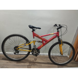 Bicicleta Sundown Aro 26 18 Marchas Bi amortecid