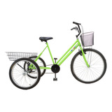 Bicicleta Triciclo Aro 26 Super Prátika 6 Opções De Cores