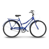 Bicicleta Urbana Ultra Bikes Summer Tropical Aro 26 19 1v Freios V brakes Cor Azul
