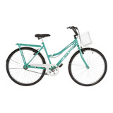 Bicicleta Urbana Ultra Bikes Summer Tropical Aro 26 Freios V brakes Cor Verde anis branco
