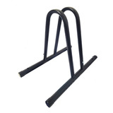 Bicicletário Suporte De Chão Bicicleta Expositor Reforçado Cor Preto