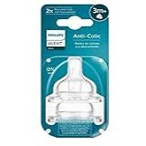 Bico Anti-Colic Duplo Fluxo Variavel N 03 C-2-3 Meses-