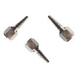 Bico Conector Niple Para Saída De Fluxômetro Oxigenio Verde