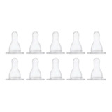 Bico De Mamadeira Silicone Pepeta Sem Bisfenol A 10 Und