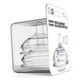 Bico De Silicone Para Mamadeira Como Tomo Fluxo Rápido 6 