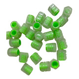 Bico De Válvula Pneu Moto Carro Biciclet Fluorescente 12 Pct