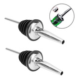 Bico Dosador Inox Biqueira Bar Restaurante Barman 2 Unidades