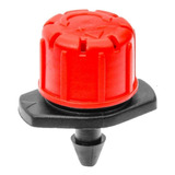 Bico Gotejador Regulável 0 40 Litros Hora 100 Unidades Cor Preto E Vermelho