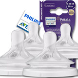 Bico Mamadeira Avent Pétala 3 0 N 5 6m 4 Unidades Philips