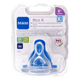 Bico Mamadeira N X Mam 6 Mêses Fluxo Super Rápido Full