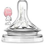 Bico Mamadeira Pétala Fluxo Variável- Philips Avent- Transparente