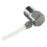 Bico Niple Adaptador Filtro Mangueira Fina 1 4 6mm Cromado