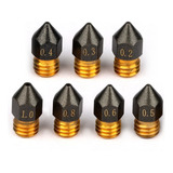 Bico Nozzle 0 8mm Para Impressora 3d Mk8 Ender 3 Hotend Petg