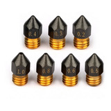 Bico Nozzle 0 8mm Para Impressora 3d Mk8 Ender 3 Hotend Petg