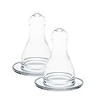 Bico Para Mamadeira Silicone Redondo Com 2 Unidades Lolly