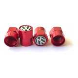 Bico Tampinha Vermelha Vw Tampa Roda Vw Fusca Kombi Gol