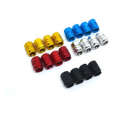 Bicos De Pneus Válvulas Esportivos Preto Azul Prata Vermelho