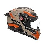 Bieffe Capacete Moto Fechado B 12 Avant Desert Fosco Orange 58