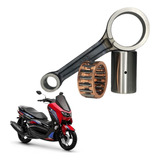Biela Completa Pino E Gaiola Com Rolamentos Yamaha Nmax 160