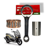 Biela Completa Pino E Gaiola Moto Yamaha Nmax 160