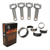 Biela Forjada Basic 143mm Gm 1 8 2 0 8v 16v Bronzina Acl