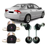 Bieleta Bucha Abraçadeira Tras Honda New Civic 2007 08 A 11