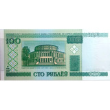 Bielo Rússia 100 Rublei 2000 Fe nova P26b Shopmix2009