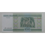 Bielo russia Bela Cédula 100 Rublei 2000 Fe
