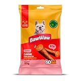 Bifinho Baw Waw Para Cães Pequeno Porte Sabor Carne 50g