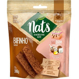 Bifinho Natural Snacks Super Premium Nats 300g Petisco Cães Sabor Natderm