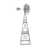 Big Country Toys Moinho De Vento Aermotor Escala 1 20 Brinquedos De Fazenda Brinquedos De Rancho Réplica De Brinquedo De Moinho De Vento Aermotor Plástico