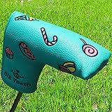 Big Teeth Capa De Taco Para Taco De Golfe Com Fecho Magnético Em Barra Doce Doce Para Scotty Cameron Taylormade Odyssey Verde 