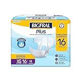 Bigfral Fralda Regular Plus Econômica Xg 16 Unidades