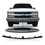 Bigode Da Grade Silverado 97 A 2004 Superior Ao Parachoque