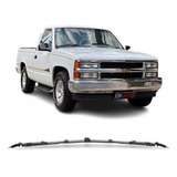 Bigode Da Grade Superior Ao Parachoque Silverado 97 04