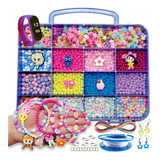 Bijuteria Kit Iniciante Miçanga Pulseira Colar Infantil Rm3