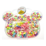 Bijuteria Kit Iniciante Pulseira Colar Infantil Cabeça Xxt