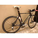 Bike Bicicleta Cannondale Slice Tt Triathlon Tam 54 Carbono