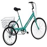Bike Bicicleta Triciclo Adulto Aro 20 Food Bike Azul Turquesa