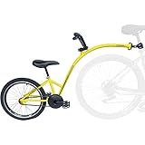 Bike Caroninha Quadro De Reboque Aro 20 Completo Amarelo