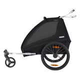Bike Carrinho Para 1 2 Crianças Thule Coaster Xt Brinde