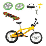 Bike De Dedo Acessórios Bmx Brinquedo Tech Deck Miniatura