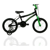 Bike Infantil Aro 16 Tipo Bmx Athor Com Rodinha Masculina