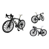 Bike Miniatura Speed Em Metal Escala 1 10 Para Colecionar Cor Preto