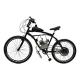 Bike Motorizada 80cc Coroa 52 Spitfire Cor Preto Cadillac