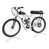 Bike Motorizada 80cc Moskito Banco Moby Montada Aro 26
