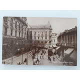 Bilhete Postal Antigo Praça Antonio Prado São Paulo Circulad