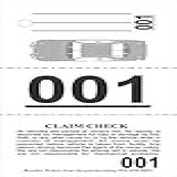 Bilhetes De Estacionamento 2000 Etiquetas De Reclamação De Veículo Com Diagrama De Carro Fichas De Manobristas Perfuradas Etiquetas De Chave Automotiva 3 Peças Cinza Índice De Estoque De 300 Kg Numerado 000 999 Da SavQuickPrinting 1000