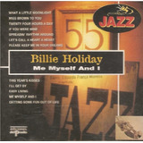 billie holiday-billie holiday Cd Lacrado Importado Billie Holiday Me Myself And I 1995